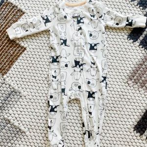 Baby Gap Organic Zippered Onesie